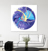 "Spin Art 26" Giant Art 72x72 Wall Art