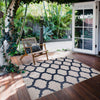 Sophie Grey-Navy Area Rug - 5'3" x 7'7"