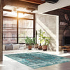 Mariam Aqua 3'11" x 5'7" Area Rug