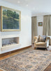 Bolivar Yalameh Blue -Ivory Area Rug - 5'0" x 8'0"