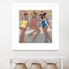 "The Orange County Club.tif" Matted and Framed White 36x36 Wall Art