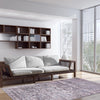 Boann Grey Rug 5'3" X 8'0" Area Rug