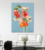 "Paper Poppies" Giant Art 72x54 Wall Art