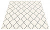 August White-Navy 5'3" x 7'3" Area Rug