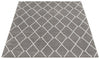August Dark Grey-White 5'3" x 7'3" Area Rug