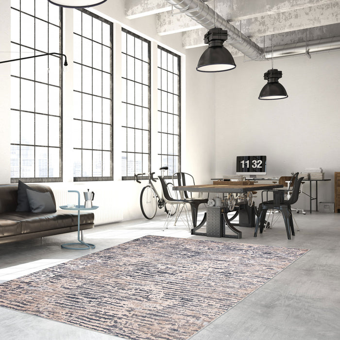 Dyani Taupe Rug 3'11\" X 5'11\" Area Rug