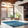 Janaki Blue 6'7" x 9'6" Area Rug