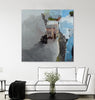 "Living On The Edge" Giant Art 72x72 Wall Art