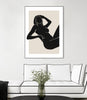 "Untitled" Canvas Framed Black 24x32 Wall Art