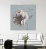 "Floral Symposium Ii" Giant Art 72x72 Wall Art