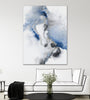 "Watercolour Blue Ii" Giant Art 72x54 Wall Art