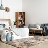 Ourania Cream Area Rug - 3'11" x 5'7"
