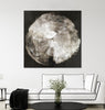 "Touch Of Darkened Silver" Giant Art 72x72 Wall Art