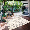 Kimi Blue-Ivory 5'3" x 7'7" Area Rug