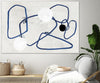 "Midblue Ii" Giant Art 72x48 Wall Art