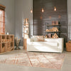 Mia Coral 3'10" x 6'0" Area Rug