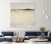 "Embellished Subtle Scape I" Giant Art 54x54 Wall Art