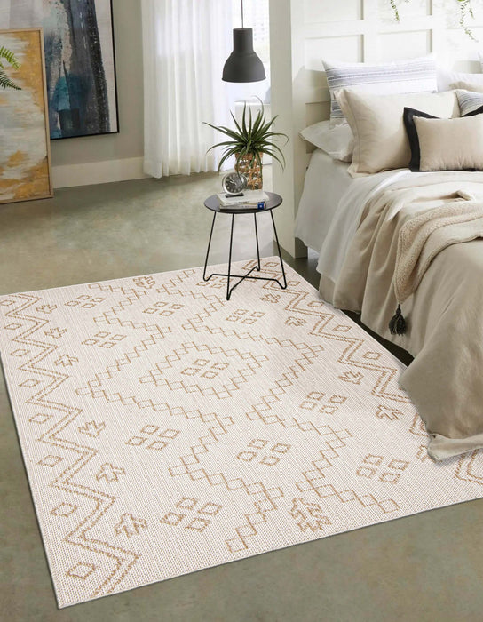 Panacea Taupe Area Rug - 5'0\" x 7'0\"