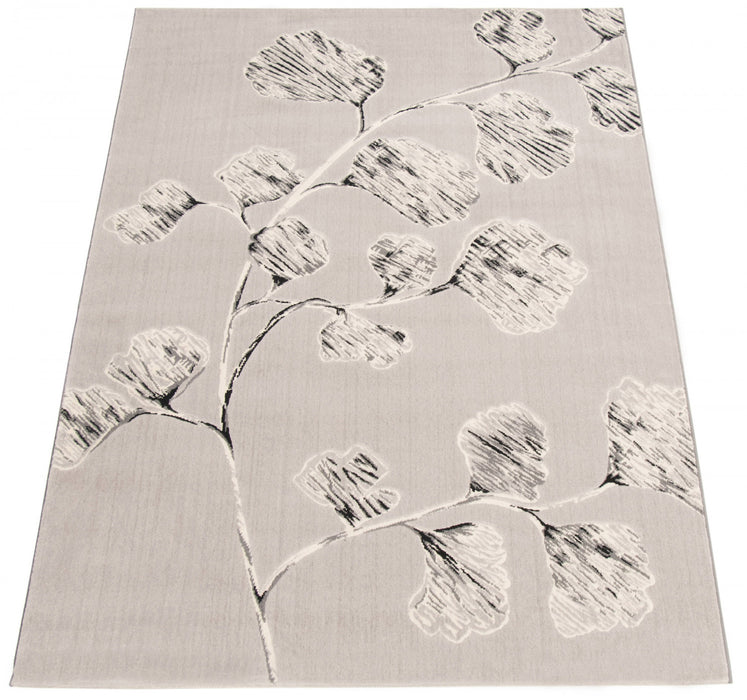 Ameeka Grey 5'3\" x 7'7\" Area Rug