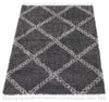 Helma Stark Dark Grey Shag 8'0" X 10'0" Area Rug