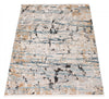 Tahi Blue, Grey, Taupe Rug 5'3" X 7'3" Area Rug