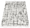 Helma Urban Cream, Light Grey Shag 5'3" X 7'3" Area Rug