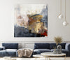 "Hands To Heart Ii" Giant Art 72x72 Wall Art