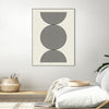 "Simplicity Ii" Canvas Framed Black 30x40 Wall Art