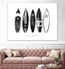 "Surf Landscape" Giant Art 72x54 Wall Art