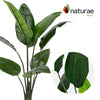 Artificial 70" Bird Of Paradise Indoor & Outdoor In Black Pot 