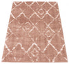 Serafina Pink Shag 7'10" x 10'0" Area Rug