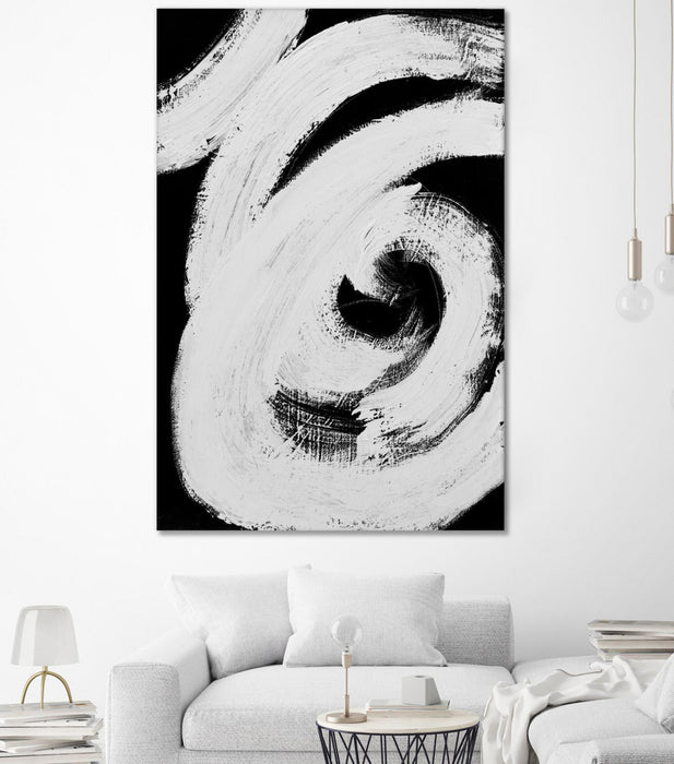 \"Loosely Intertwined I\" Giant Art 84x54 Wall Art