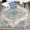 Sav Silver 4x6 Area Rug