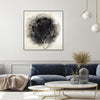 "Positives And Negatives I" Canvas Framed Black 20x20 Wall Art