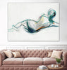"Lets Have A Talk Iv" Giant Art 72x54 Wall Art