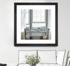"Accidental Scholar" Matted and Framed Black 36x36 Wall Art