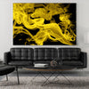 "Yellow Smoke" Giant Art 72x48 Wall Art