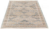 Leandra Taupe/blue Rug 5'3" X 7'3" Area Rug