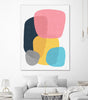 "Abstract Vii" Giant Art 72x54 Wall Art