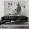 "Mess With The Mind Ii" Giant Art 84x54 Wall Art