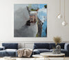 "Living On The Edge" Giant Art 72x72 Wall Art
