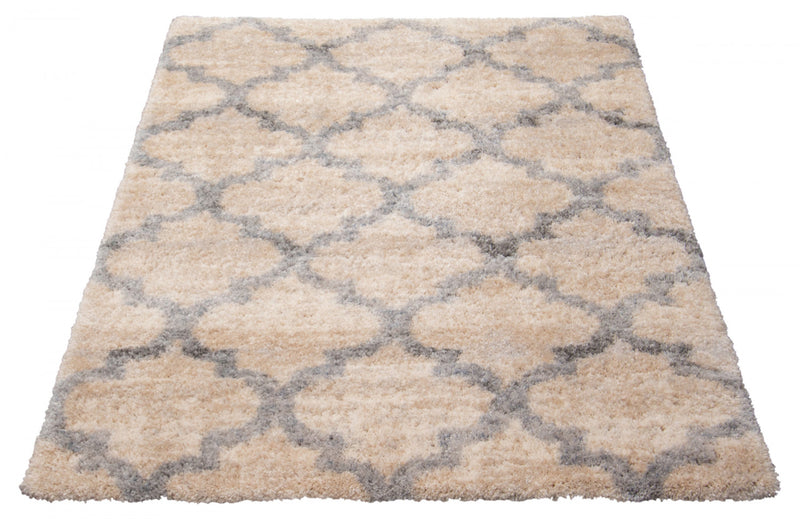 Dimity Tan Area Rug - 6'7\" x 9'6\"