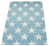 Ira Aqua 4'7" x 6'7" Area Rug