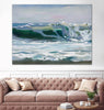 "Shore Break 2" Giant Art 72x54 Wall Art