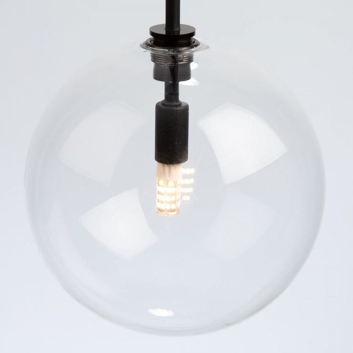 Pinpoint 1-Light Black Pendant