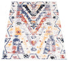 Paloma Quashqai White Area Rug - 5'3" x 7'3"