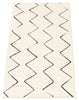 Kimi Blue-Ivory 2'8" x 4'11" Area Rug