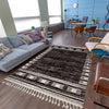 Vera Harmony Black Area Rug - 5'2" x 7'5"