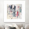 "Palpitation Monitor" Matted and Framed White 30x30 Wall Art