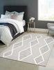 Ebba Grey Area Rug - 6'7" x 9'6"